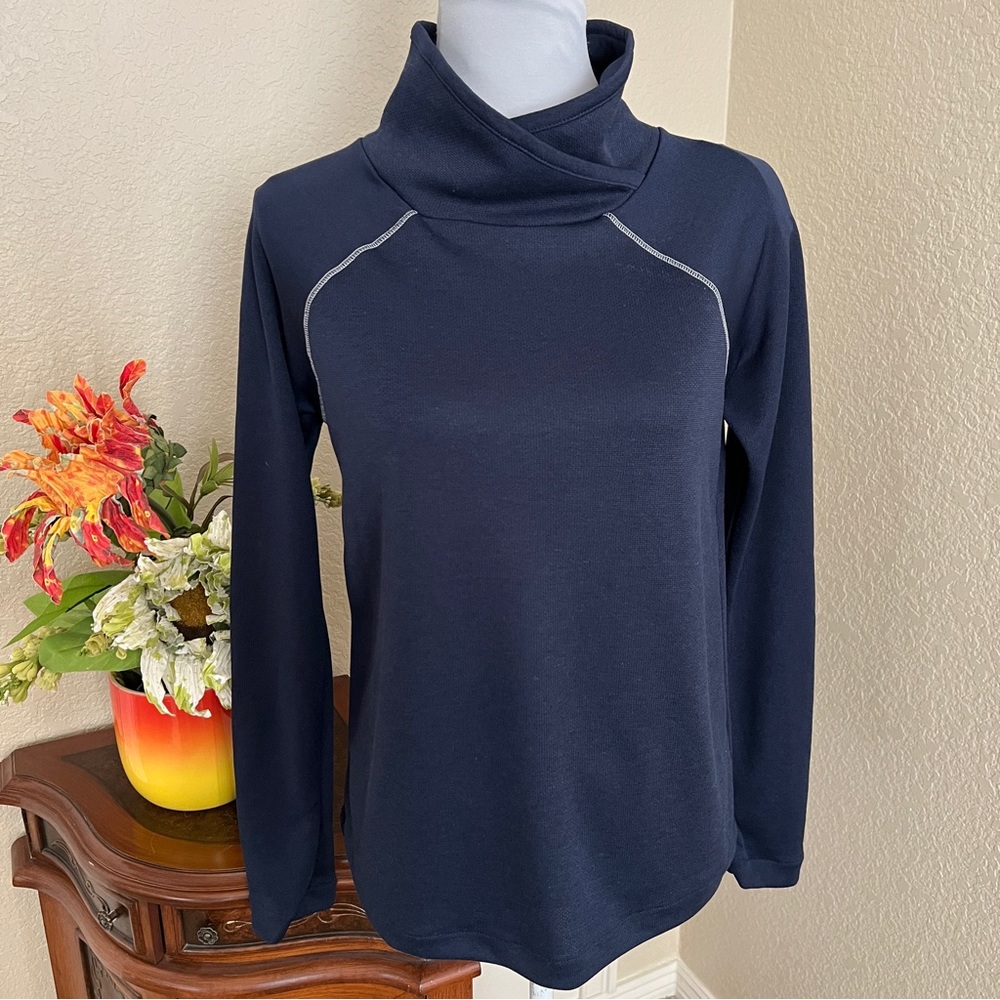 Champion Mock Neck Long Sleeve Performance Top